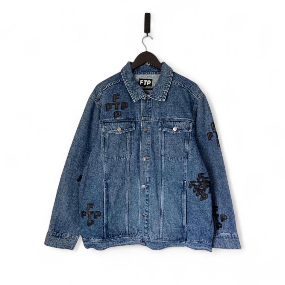 FTP Embroidered Denim Jacket